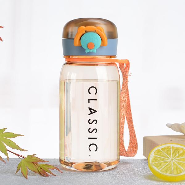 Colorful Handy Easy Bpa Free Tritan Material Plastic Water Bottles With Lock Lid