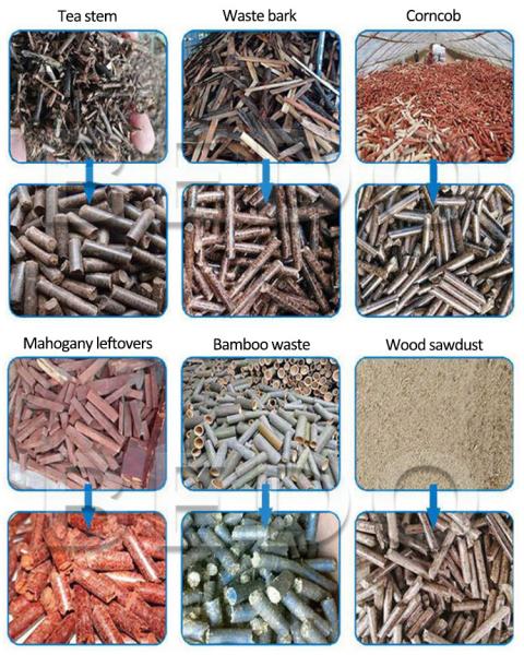 120mm Roller Wood Pellet Machine Stainless Steel Wood Pellet Making Machine