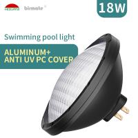 Tampa baixa de alta tensão acrílica do PC da luz 18W GX16D da piscina PAR56