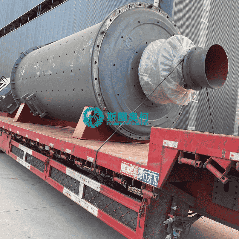 Durable Ball Mill Grinding Mill with ≤25 mm Feed Size High Wear Resistance Liner and 0.074-0.89 mm Output Size