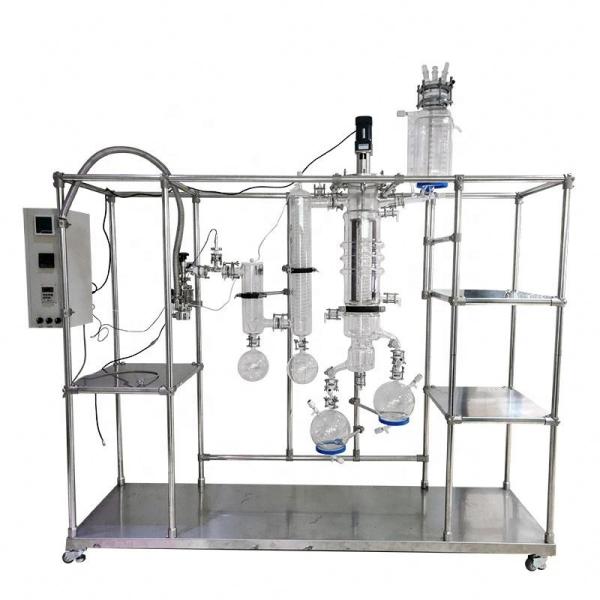 Wiped Film Distillation Equipment Pure Isolate 450RPM Vacuum Distillation