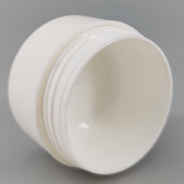 Frascos 20ml de creme cosméticos cor-de-rosa do tampão de parafuso 45mm