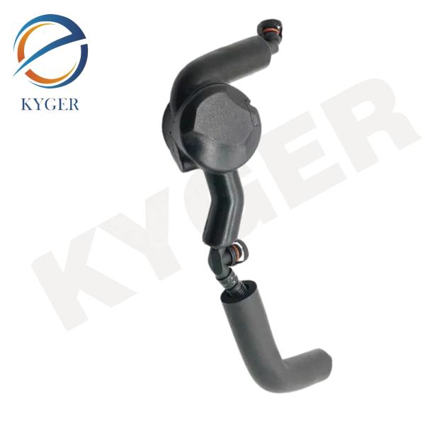 KYGER de haute qualité 1161 7563 477 carter PVC respirateur tuyau de tuyau avec vanne de ventilation pour BMW 550I 650I 750I 11617563477
