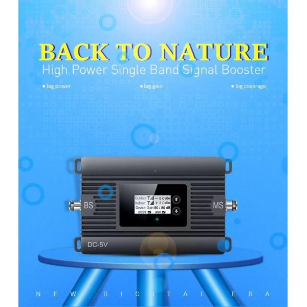 ATNJ 2G 4G 1800MHz Mobile Signal Booster 80dB High Gain For Large Coverage