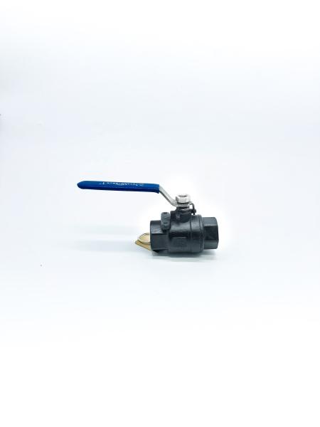 DN50 Casting Ball Valve Carbon Steel WCB 2 Pc Ball Valve 2 Piece Type API608 Floating Ball Valve Two Piece 50mm 2inch