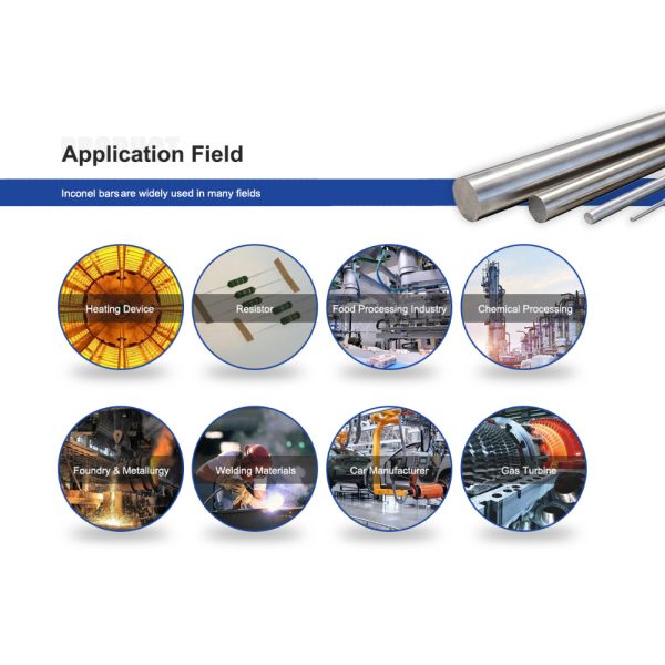 Inconel 718 Alloy Bar With AMS 5662 Inconel 713 601 Nickel Alloy Rod