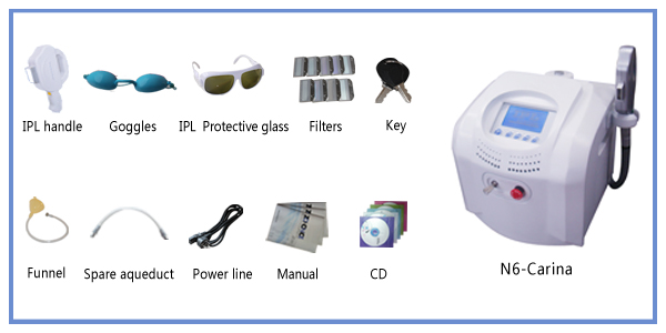 Professional Ipl Skin Rejuvenation Machine Hair Shaving Machine