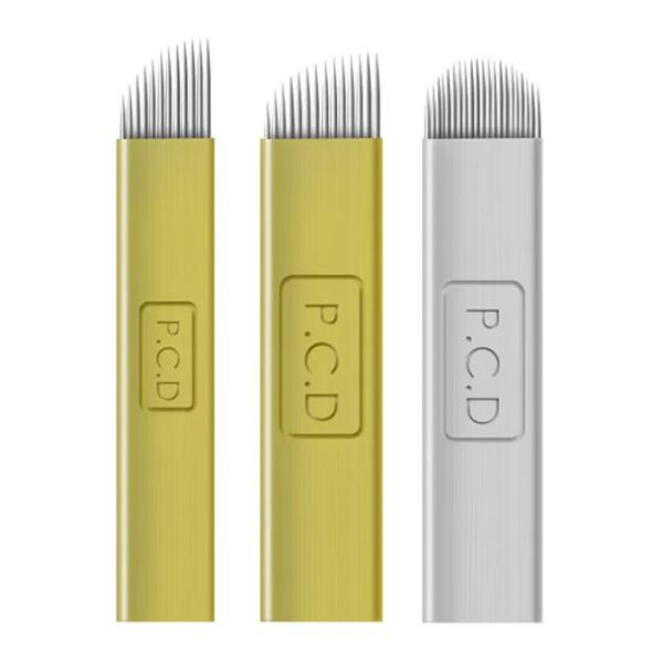 Макияж лезвия Microblading вышивки иглы машины татуировки брови PCD постоянный