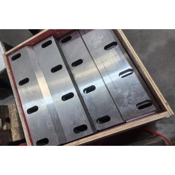 DC53 Material Wood Plastic Crusher Blade High Hardness Wholesale Customized