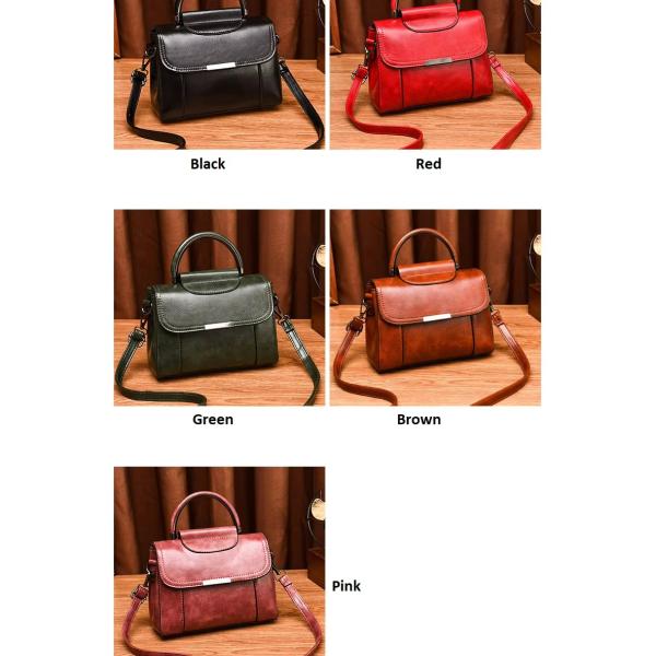 Main Material PU Classic Clutch Handbag Simple Solid Color Cross-Body/Shoulder Bag