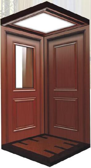 MRL Personal Home Elevators Center Side Opening Type 380V 400KG