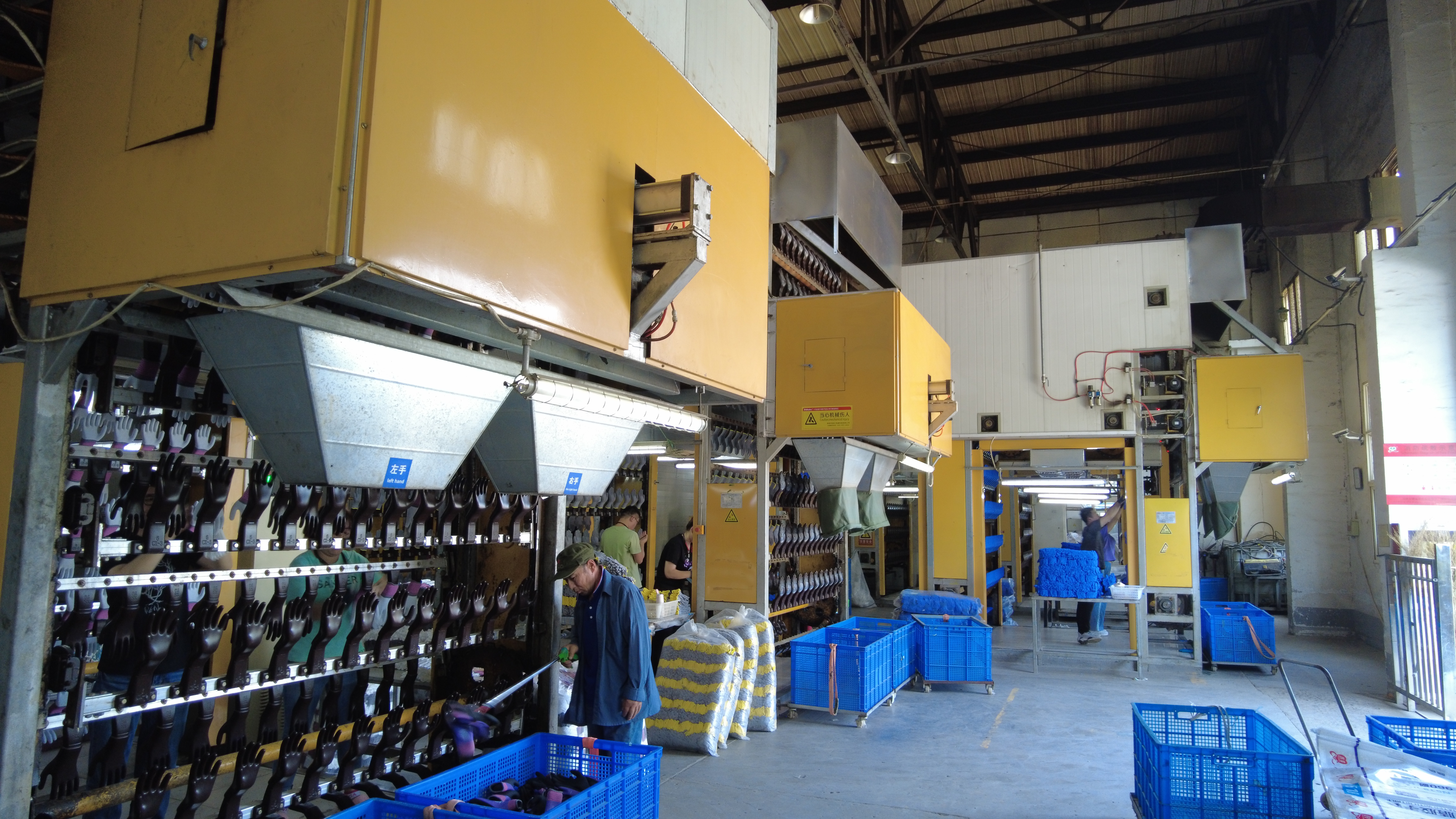 Industrial Glove Coating Machine High Volume Glove Manufacturing Machine