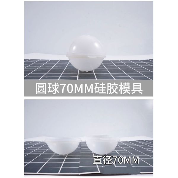 Multiple silicone molds for spheres, 100mm crystal drop glue sphere mold, 90mm new sphere swing table mold