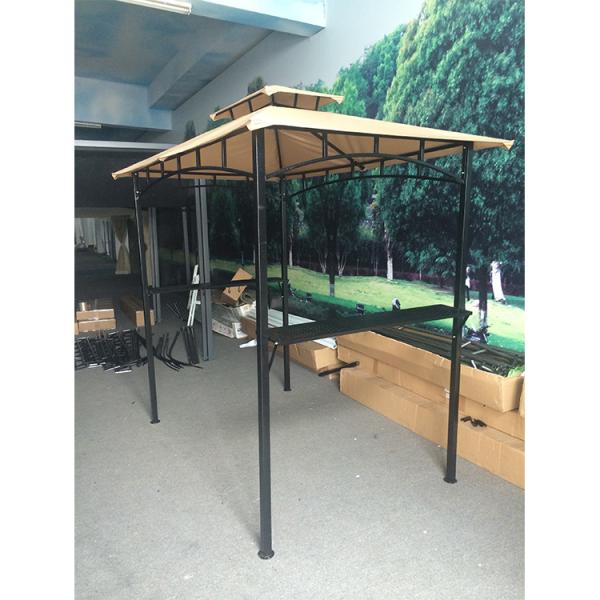 Polyester Sail Material 2.5*1.3*2.5M Patio Shelter Canopy Tent for BBQ Grill Gazebo