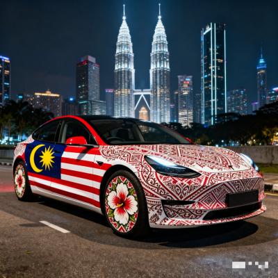 4.Self-Expression / Artistic Value / Quality Craftsmanship / Community Culture / Car Color Change Wrap / Color Wrap Film / Car Wrap / Artistic Car Wrap / Custom Art Vehicle Wrap factory