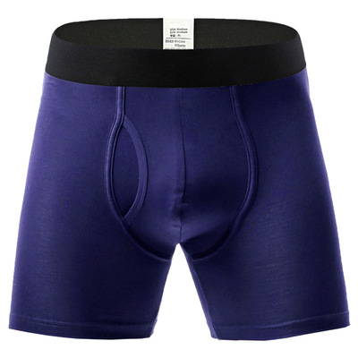 Plus Size Cotton Boxer Shorts Sports Mid-Rise Gym Boxer Briefs Custom Brand