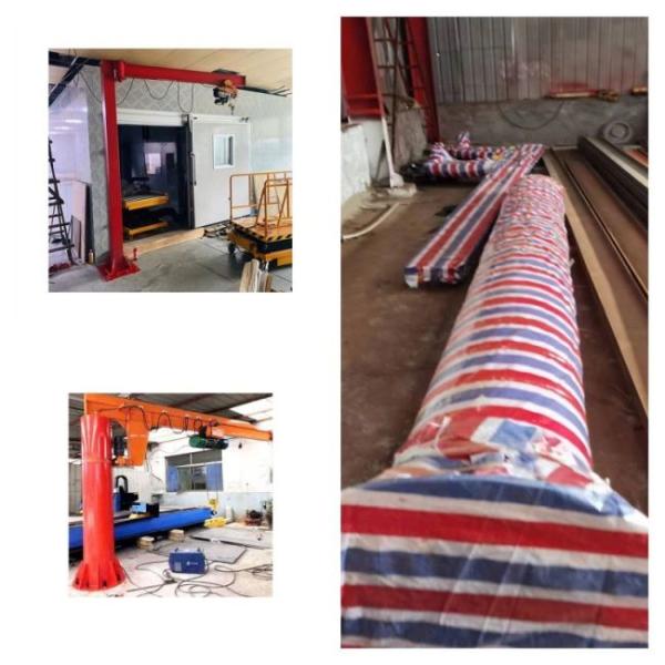 Кран кливера 500kg руки Slewing 360 градусов консольный с электрической талью с цепью