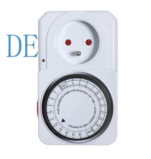 24 Hour Cyclic Timer Switch Kitchen Timer Outlet Loop Universal Timing Socket Mechanical Timer