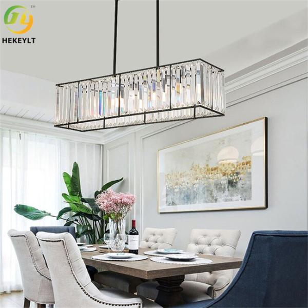 Dimmable claro Crystal Pendant Light Luxury K9 Crystal Metal