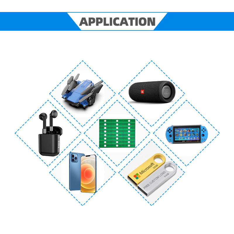 Плата с печатным монтажом PCB OEM FR4 с обработкой OSP