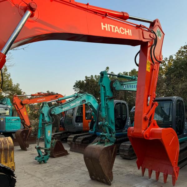 Excavateur à haute puissance ZX200 avec soupape hydraulique d'origine et conception en acier souple