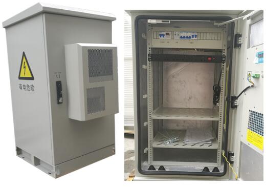 Gabinete de enfriamiento 650×650 20U de la calle de las telecomunicaciones del uno mismo del aislamiento de PEF