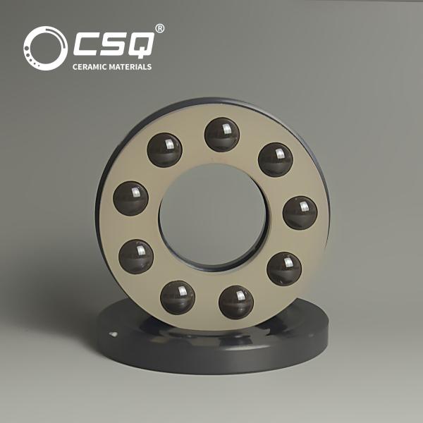 Good Resistance  Si3N4 Silicon Nitride Ball Bearing 1580 HV5 51100 51200
