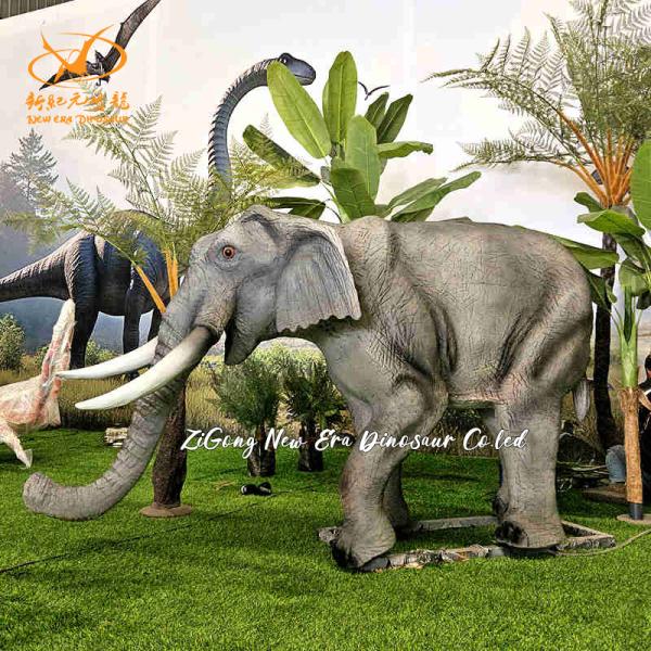 Mechanical Animatronic Animals Elephants For Jurassic Park And Jurassic Show