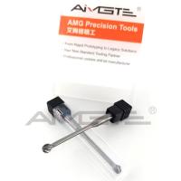 No Coating Custom End Mill Lollipop Ball End Mill Bit 6mm 4 Flutes Reduced Shank