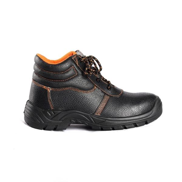 Waterproof EU 36-48 PU Injection Safety Shoes with Slip And Abrasion Resistant Performance Work Boots