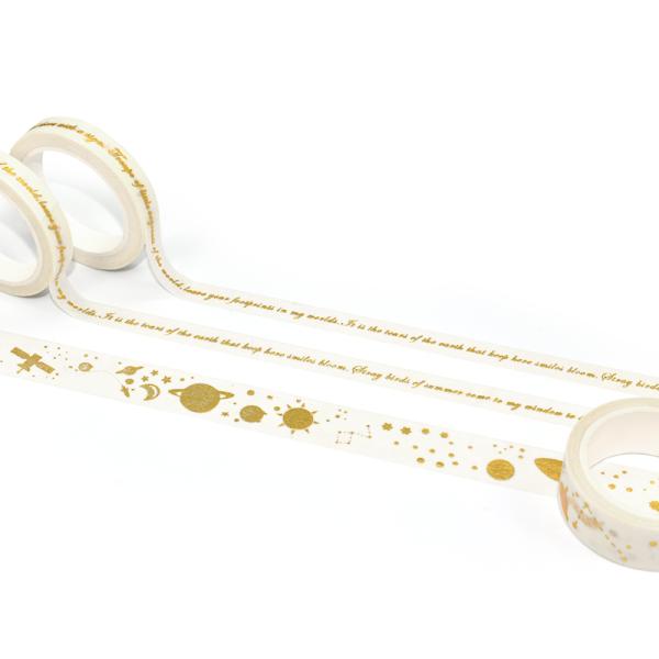 Waterproof Gold Foil Japanese Washi Masking Tape