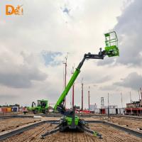 Electric Driven Articulating Boom Lift Aerial Work Platforms For Construction Sites