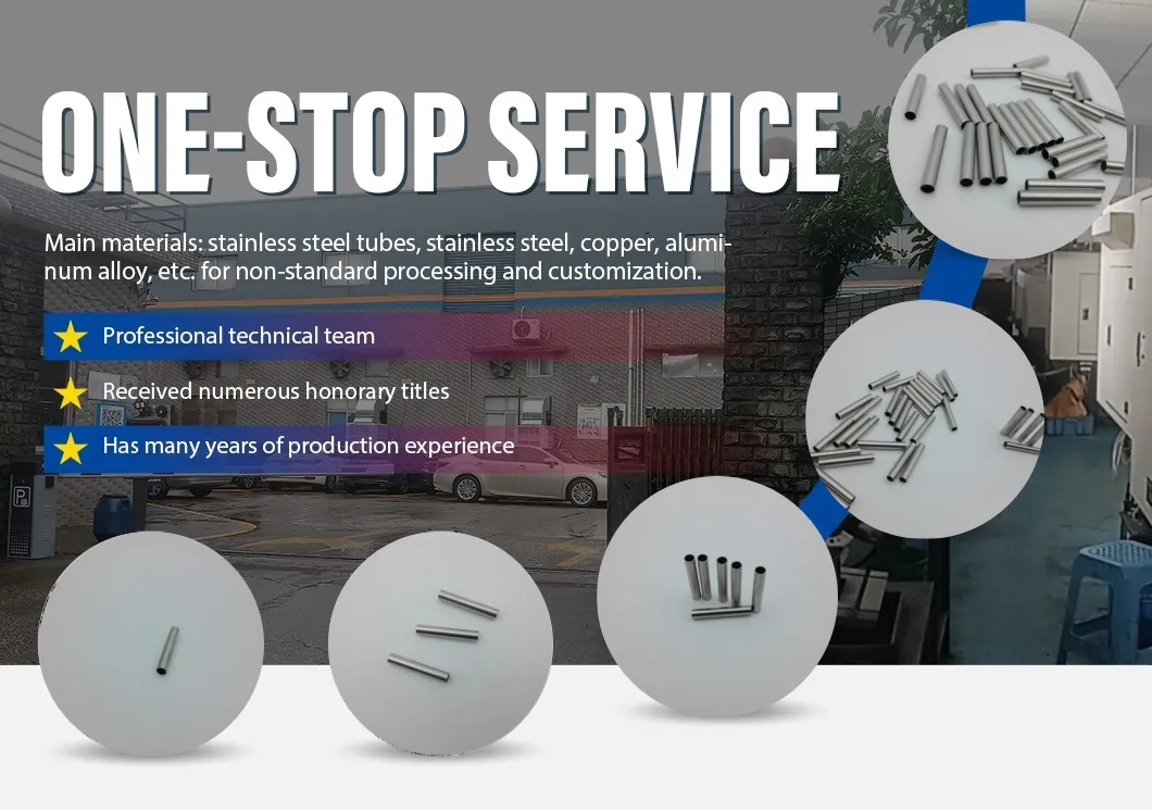 Tube capillaire en acier inoxydable étiré à froid, à paroi mince et poli