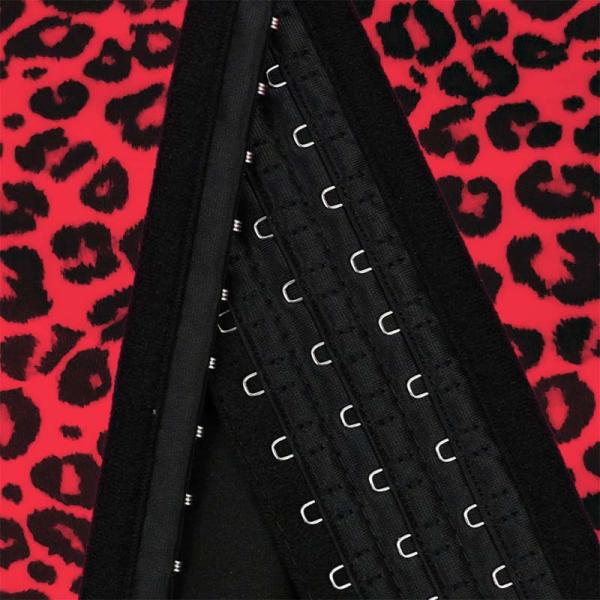 Красная талия Cincher 6XL леопарда плюс управление Tummy Shapewear талии размера