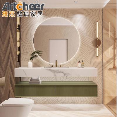 2022 Style Wendy 40 Waterproof Rectangle Vanity Bathroom Cabinet Include Faucet NO