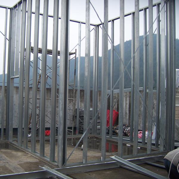 Beach Portable Light Gauge Steel House Prefabricated 3 Floors Free Design