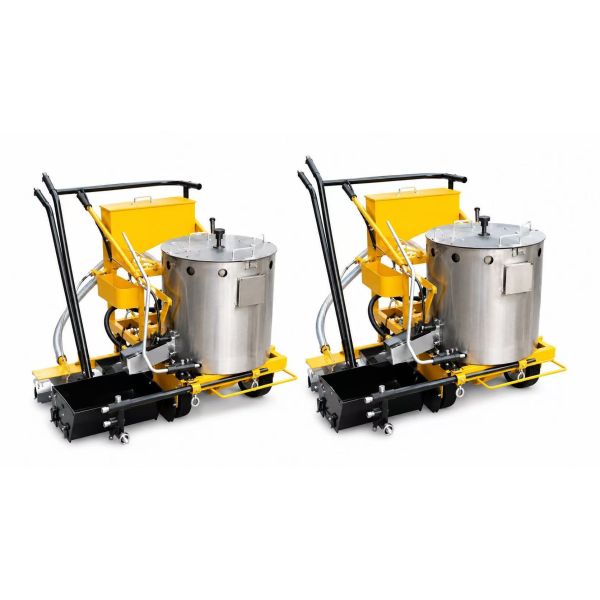 Hand Push Thermoplastic Road Marking Machine Screed Type Road Line Marking Equipment