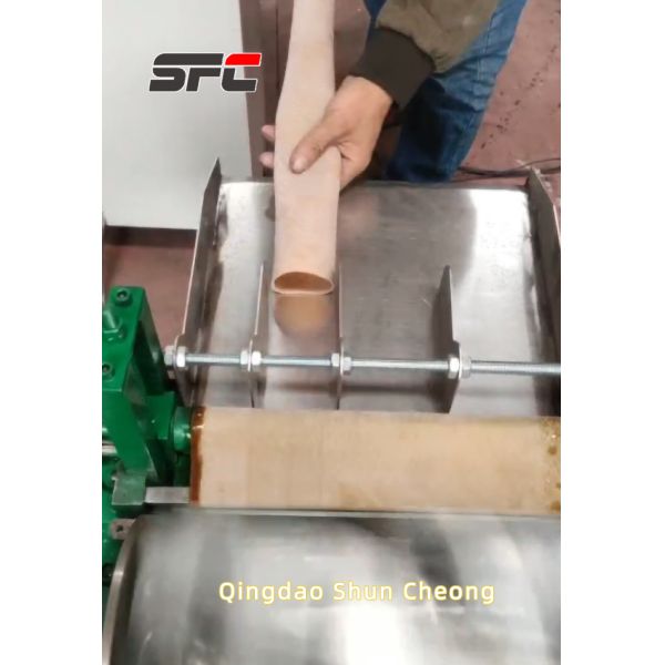 Natural Rubber Band Extrusion Line ISO9001 Certified High Efficiency Rubber Band Making Machine