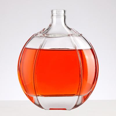 750 ml de garrafa de vidro de vodka impressão de tela Material do colarinho para performance