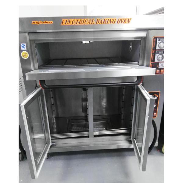Gas Commercial oven of Bakery Equipment with Dough Fermentation Commercial Proofing Cabinet