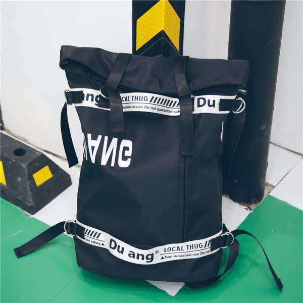 Backpack female Korean version of tide 2018 new stylish men's fashion large-capacity travel campus bag backpack