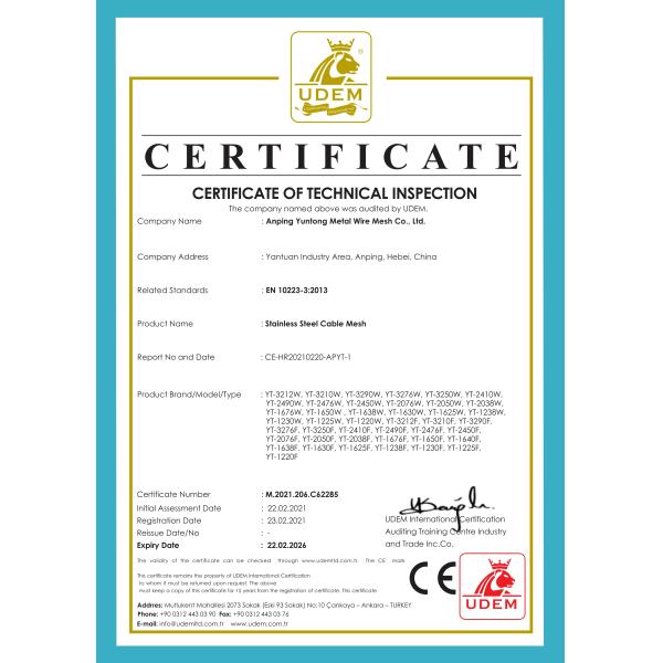 High Tensile 304 316 X Tend 1.5mm Stainless Steel Zoo Mesh