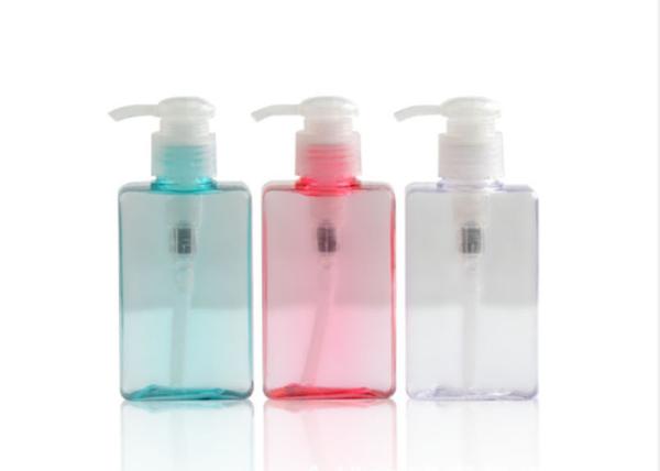 Eco Friendly 200ml PETG Plastic Refillable Shampoo Bottles For Hand Wash Cream