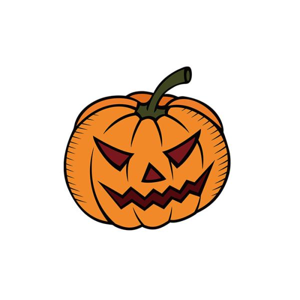 Butterful Clutch Custom Lapel Pins , Anime Pumpkin Halloween Enamel Badge Metal Icon