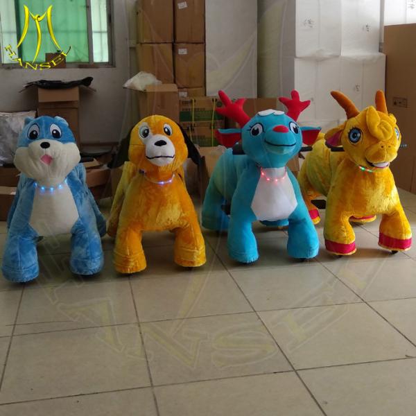 Hansel battery operated walking stuffed animal electronic plush toy rides
