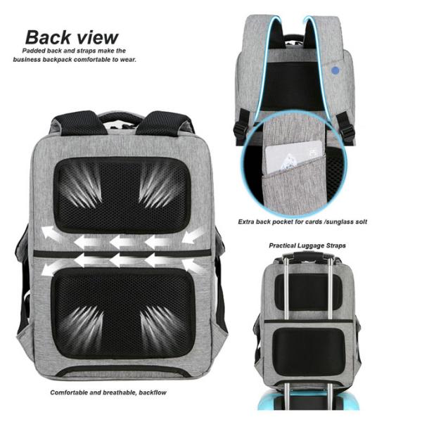 Multipurpose Fashionable Laptop Bags Large Capacity For School / Business Trip