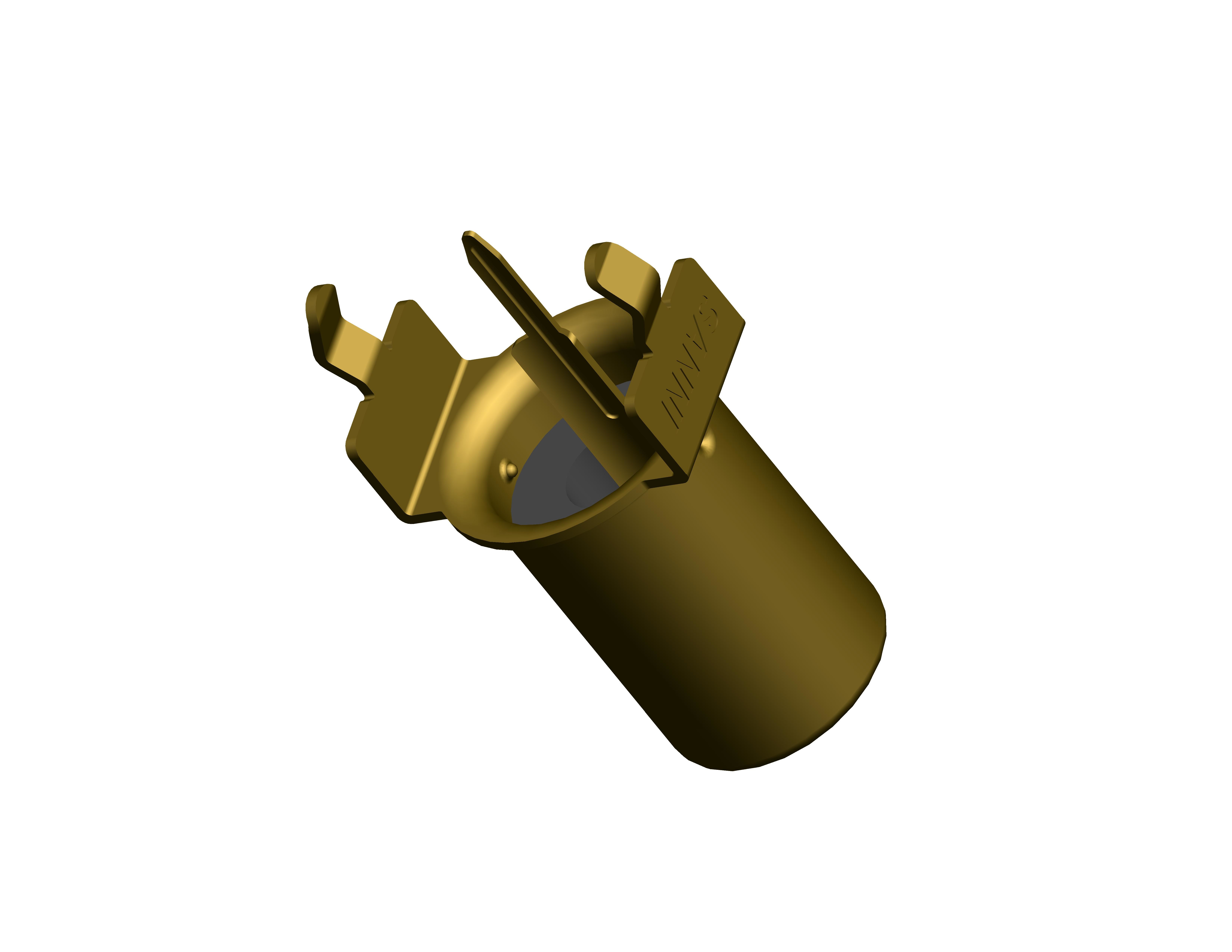 Блок RCA RCA01-006 Джек женский одиночный для передачи видеосигнала