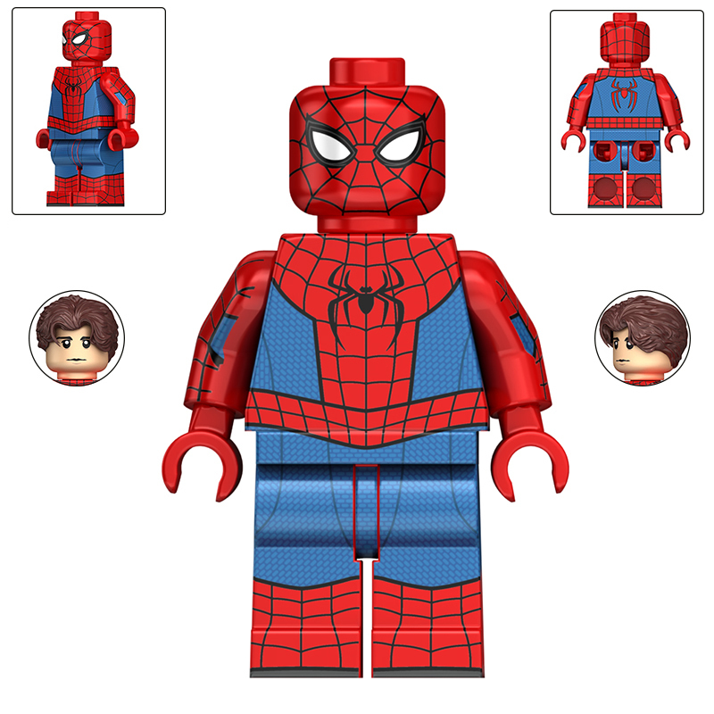 Super Heroes Spider-man Building Blocks Minifigures