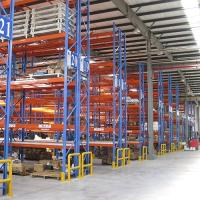 Système de rack ASRS Système automatisé de stockage / récupération Filo Fifo à haute densité avec convoyeur de palettes lourds