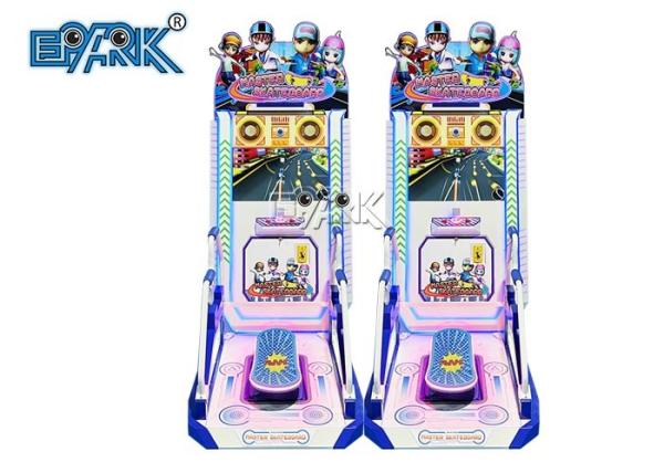 Master Skateboard Ticket Redemption Lottery Game Machine For Kids 1 Player
